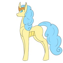 Size: 1000x1000 | Tagged: safe, artist:saint boniface, oc, oc only, changeling, female, mare, simple background, solo, white background