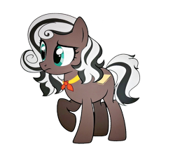 Size: 1029x954 | Tagged: safe, artist:purple glow glimmer, oc, oc only, oc:miss shortbread, earth pony, pony, 2024 community collab, derpibooru community collaboration, bowtie, curly hair, female, gray, mare, simple background, solo, transparent background