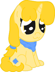 Size: 905x1179 | Tagged: artist needed, safe, oc, oc only, oc:snowflake, pony, unicorn, 2024 community collab, derpibooru community collaboration, cute, female, filly, foal, horn, simple background, snow, snowflake, solo, transparent background