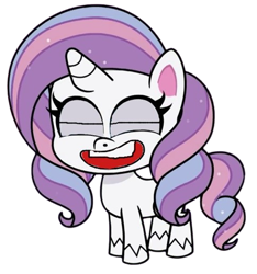 Size: 483x517 | Tagged: safe, edit, edited screencap, editor:luckydog416, screencap, potion nova, pony, unicorn, g4, g4.5, my little pony: pony life, 1000 hours in ms paint, background removed, eyes closed, female, mare, simple background, solo, transparent background