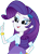 Size: 1859x2520 | Tagged: safe, edit, edited screencap, editor:mrtoonlover83, screencap, rarity, human, equestria girls, g4, arms, background removed, belt, blouse, bracelet, breasts, bust, clothes, eyebrows, female, finger, hairpin, jewelry, lidded eyes, long hair, not a vector, open mouth, pointing, raised eyebrow, simple background, skirt, smiling, solo, teenager, transparent background