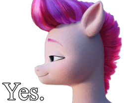 Size: 961x802 | Tagged: safe, edit, edited screencap, screencap, zipp storm, pegasus, pony, g5, my little pony: a new generation, spoiler:my little pony: a new generation, chad, meme, nordic gamer, simple background, smiling, transparent background, yes