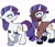 Size: 2048x1753 | Tagged: safe, artist:yen00280, rarity, pony, unicorn, g4, clothes, fake cutie mark, female, mare, rarispy, simple background, solo, spy, spy (tf2), team fortress 2, white background