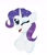 Size: 1649x1907 | Tagged: safe, artist:sparkly-retsuko, rarity, pony, unicorn, g4, bust, one eye closed, open mouth, open smile, portrait, simple background, smiling, solo, white background, wink