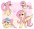 Size: 2048x1723 | Tagged: safe, artist:petaltwinkle, fluttershy, pegasus, pony, g4, alternate hairstyle, baseball cap, bow, cap, cute, drink, drinking, drinking straw, female, floating heart, folded wings, gradient background, hat, heart, heart eyes, hoof on chest, lidded eyes, looking at you, looking up, lying down, mare, music notes, passepartout, ponytail, profile, prone, raised hoof, shyabetes, signature, smiling, smiling at you, solo, sparkles, sploot, spread wings, stars, tail, tail bow, tied mane, wing fluff, wingding eyes, wings