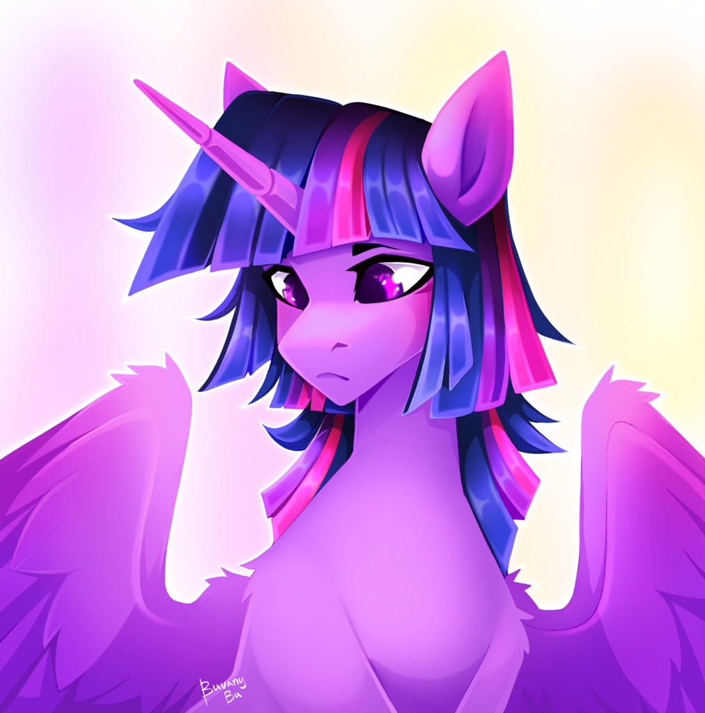 [alicorn,pony,safe,solo,twilight sparkle,twilight sparkle (alicorn),artist:buvanybu]