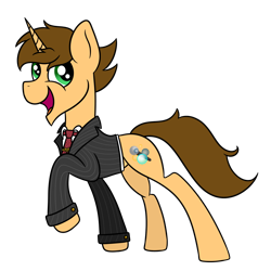 Size: 1500x1500 | Tagged: safe, artist:heartsyartsy, oc, oc only, oc:bobby seas, pony, unicorn, 2024 community collab, derpibooru community collaboration, clothes, horn, male, necktie, simple background, solo, stallion, suit, transparent background, unicorn oc