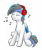 Size: 2680x3170 | Tagged: safe, artist:fluffyorbiter, oc, oc only, oc:snowy starshine, pegasus, pony, 2024 community collab, derpibooru community collaboration, eyes closed, female, female oc, folded wings, happy, headphones, listening to music, mare, mare oc, music notes, pegasus oc, pony oc, simple background, sitting, smiling, solo, tail, transparent background, wings