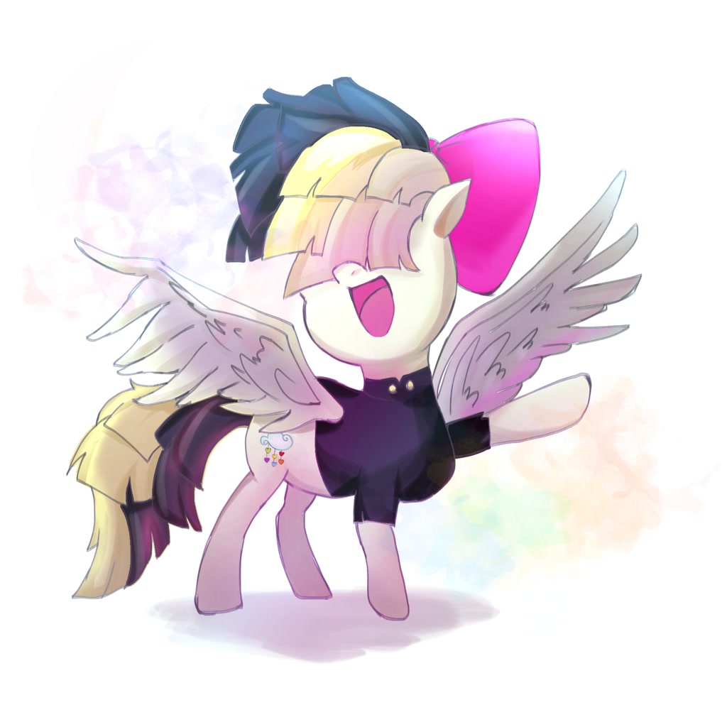 3283324 - safe, artist:m09160, songbird serenade, pegasus, pony, g4, my li...