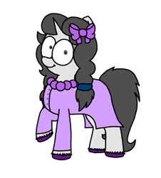 Size: 3023x3351 | Tagged: safe, artist:professorventurer, oc, oc only, oc:putriana hoofmanda, pony, unicorn, 2024 community collab, derpibooru community collaboration, female, horn, mare, simple background, solo, transparent background