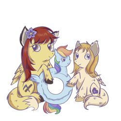 Size: 4000x4000 | Tagged: safe, artist:sumi-mlp25, oc, oc only, pegasus, pony, digital art, duo, female, simple background, transparent background, wings