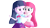 Size: 1280x720 | Tagged: safe, pinkie pie, twilight sparkle, alicorn, human, equestria girls, g4, my little pony equestria girls: better together, 3d, arms, blouse, bowtie, bust, clothes, cosplay, costume, duo, female, fingers, hime cut, hug, lidded eyes, long hair, looking at someone, looking back, mmd, puffy sleeves, simple background, skirt, smiling, teenager, teeth, transparent background, twilight sparkle (alicorn)