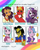 Size: 2919x3682 | Tagged: safe, artist:daisy_marshmallow, dahlia, queen haven, saffron masala, sprout cloverleaf, violette rainbow, earth pony, human, pegasus, pony, unicorn, g4, g5, ace copular, clothes, crossover, crown, dreadlocks, female, hard hat, hat, jewelry, male, mare, one of these things is not like the others, regalia, scarf, six fanarts, smiling, stallion, sunglasses, the powerpuff girls, vitiligo