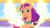 Size: 3072x1727 | Tagged: safe, screencap, sunny starscout, alicorn, pony, g5, icy prints, my little pony: tell your tale, spoiler:g5, spoiler:my little pony: tell your tale, spoiler:tyts02e01, crystal brighthouse, female, looking at you, mare, race swap, smiling, smiling at you, solo, spread wings, sunnycorn, wings