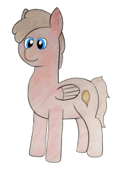 Size: 975x1300 | Tagged: safe, artist:valuable ashes, edit, editor:ciaran, oc, oc only, oc:resin, pegasus, pony, 2024 community collab, derpibooru community collaboration, simple background, solo, traditional art, transparent background