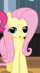 Size: 187x342 | Tagged: safe, edit, edited screencap, screencap, fluttershy, pinkie pie, rainbow dash, earth pony, pegasus, pony, g4, the last roundup, :o, cropped, lidded eyes, open mouth, solo focus