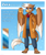 Size: 3478x4185 | Tagged: safe, artist:madelinne, oc, oc only, griffon, anthro, clothes, griffon oc, leonine tail, reference sheet, scarf, solo, tail