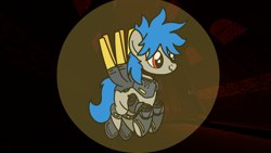 Size: 1280x720 | Tagged: safe, pony, cute?, game, male, ponified, stallion, ultrakill