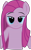 Size: 3528x5729 | Tagged: safe, artist:retroponybro, pinkie pie, earth pony, semi-anthro, g4, female, human shoulders, inkscape, long mane, looking at you, mare, pinkamena diane pie, simple background, smiling, smiling at you, solo, transparent background, vector