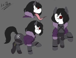 Size: 1244x944 | Tagged: safe, artist:artpeluca, oc, earth pony, original species, pony, youkai, ponysona