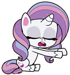 Size: 673x715 | Tagged: safe, artist:luckydog416, edit, edited screencap, screencap, potion nova, pony, unicorn, all that jitters, g4.5, my little pony: pony life, background removed, eyes closed, female, mare, not a vector, simple background, solo, transparent background