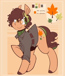 Size: 2393x2779 | Tagged: safe, artist:urbanqhoul, oc, oc only, earth pony, pony, earth pony oc, high res, reference sheet, solo