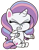 Size: 378x481 | Tagged: safe, edit, edited screencap, editor:luckydog416, screencap, potion nova, pony, unicorn, all that jitters, g4, g4.5, my little pony: pony life, background removed, eyes closed, female, simple background, solo, transparent background