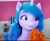 Size: 2245x1833 | Tagged: safe, screencap, izzy moonbow, pony, unicorn, bridlewoodstock (make your mark), g5, my little pony: make your mark, my little pony: make your mark chapter 4, spoiler:g5, spoiler:my little pony: make your mark, spoiler:my little pony: make your mark chapter 4, spoiler:mymc04e01, bridlewoodstock, cute, female, food, izzybetes, mare, pancakes, photo, picture of a screen
