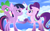 Size: 1920x1200 | Tagged: safe, artist:puzzlshield2, spike, starlight glimmer, twilight sparkle, alicorn, dragon, pony, unicorn, g4, the cutie re-mark, 3d, cloud, cloudsdale, female, male, mare, mmd, recreation, redemption, s5 starlight, scene interpretation, sky, trio, twilight sparkle (alicorn), unshorn fetlocks