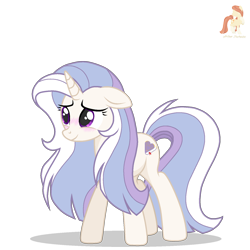 Size: 1500x1500 | Tagged: safe, artist:r4hucksake, oc, oc:alabaster hush, pony, unicorn, female, mare, simple background, solo, transparent background