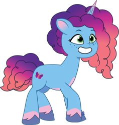 Size: 1059x1118 | Tagged: safe, artist:prixy05, misty brightdawn, pony, unicorn, g5, my little pony: tell your tale, female, mare, rebirth misty, simple background, solo, transparent background, vector