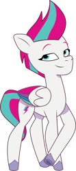 Size: 583x1315 | Tagged: safe, artist:prixy05, zipp storm, pegasus, pony, g5, my little pony: tell your tale, concave belly, female, mare, simple background, slender, solo, thin, transparent background, vector