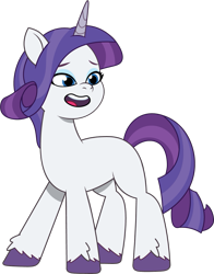 Size: 917x1172 | Tagged: safe, artist:prixy05, rarity, pony, unicorn, g4, g5, my little pony: tell your tale, female, g4 to g5, generation leap, mare, simple background, solo, transparent background, vector