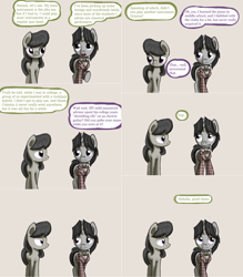 Size: 2562x2920 | Tagged: safe, artist:esuka, arpeggio, octavia melody, pony, ask-canterlot-musicians, g4