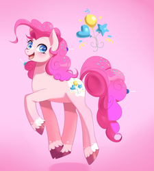 Size: 2736x3040 | Tagged: safe, artist:chunichichuni, pinkie pie, earth pony, pony, g4, female, solo