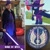 Size: 1080x1080 | Tagged: safe, artist:mlpjedi, mare do well, earth pony, human, g4, clothes, cosplay, costume, irl, irl human, jedi, lightsaber, photo, star wars, weapon