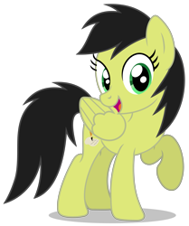 Size: 3911x4681 | Tagged: safe, artist:creedyboy124, oc, oc only, oc:sadie park, pegasus, pony, g4, female, mare, simple background, smiling, solo, transparent background