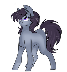 Size: 1500x1600 | Tagged: safe, artist:dejji_vuu, oc, oc only, earth pony, pony, female, mare, simple background, solo, transparent background