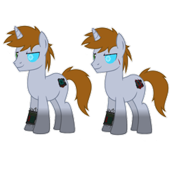 Size: 2560x2560 | Tagged: safe, artist:ramixe dash, oc, oc only, oc:littlepip, pony, unicorn, fallout equestria, male, rule 63, simple background, stallion, transparent background