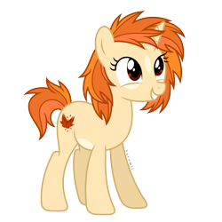 Size: 2449x2449 | Tagged: safe, artist:suramii, oc, oc only, oc:attyla, pony, unicorn, female, grin, high res, mare, red eyes, simple background, smiling, solo, transparent background