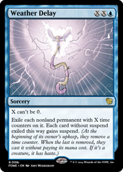 Size: 375x523 | Tagged: safe, artist:amy mebberson, edit, milkyway, wishing well nymph, g5, spoiler:g5comic19, ccg, cloud, crepuscular rays, magic the gathering, trading card, trading card edit, trading card game