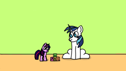 Size: 1920x1080 | Tagged: safe, artist:icycrymelon, shining armor, twilight sparkle, unicorn, g4, brother and sister, female, filly, foal, male, siblings