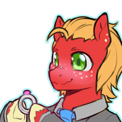 Size: 1159x1159 | Tagged: safe, artist:cold-blooded-twilight, big macintosh, earth pony, pony, g4, blushing, bust, clothes, jewelry, marriage, ring, simple background, smiling, solo, transparent background, tuxedo, unshorn fetlocks, wedding, wedding ring