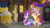 Size: 3840x2160 | Tagged: safe, artist:starry swirl, doctor whooves, pinkie pie, snowfall frost, spirit of hearth's warming presents, starlight glimmer, time turner, earth pony, pony, unicorn, a hearth's warming tail, g4, duo, female, mare, scene interpretation, trio