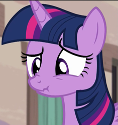 Size: 677x720 | Tagged: safe, screencap, twilight sparkle, alicorn, pony, g4, season 5, the cutie map, cropped, female, mare, scrunchy face, twilight sparkle (alicorn)