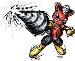 Size: 2971x2436 | Tagged: safe, artist:thescornfulreptilian, oc, oc only, oc:trackhead, pony, robot, robot pony, fighting is magic, drill, mario strikers charged, simple background, solo, transparent background