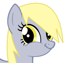 Size: 616x596 | Tagged: safe, artist:twilyisbestpone, derpibooru exclusive, derpy hooves, pegasus, pony, g4, base used, bust, faic, female, looking at you, mare, simple background, smiling, smirk, solo, transparent background, twiface, underp, wrong neighborhood