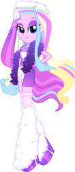 Size: 3924x8879 | Tagged: safe, artist:shootingstarsentry, oc, oc only, oc:crystal frost, equestria girls, g4, absurd resolution, clothes, female, offspring, parent:prince blueblood, parent:rarity, parents:rariblood, simple background, solo, transparent background