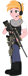 Size: 3000x8235 | Tagged: safe, anonymous artist, artist:edy_january, edit, vector edit, big macintosh, human, equestria girls, g4, my little pony equestria girls: better together, american sniper, armor, assault rifle, body armor, boots, clothes, denim, desert eagle, equipment, fighting knife, gears, gloves, gun, handgun, headphones, jeans, knife, m24a2 sws, magnum pistol, male, military, pants, pistol, rifle, scarf, shirt, shoes, sig.sauer xm7, simple background, sniper, sniper rifle, soldier, solo, special forces, tactical vest, task forces 141, transparent background, trigger discipline, united states, vector, vest, weapon, white shirt, xm7