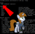 Size: 394x387 | Tagged: safe, oc, oc only, oc:littlepip, pony, unicorn, fallout equestria, g4, arrow, clothes, female, jumpsuit, linux, mare, name joke, python (language), terminal, vault suit